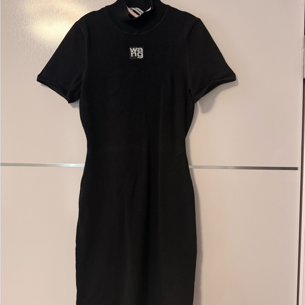 T by Alexander Wang Black Mini Dress